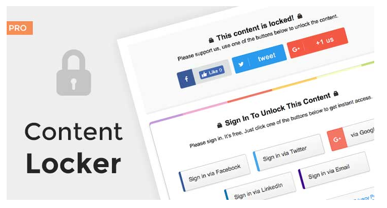 Content Locker Pro
