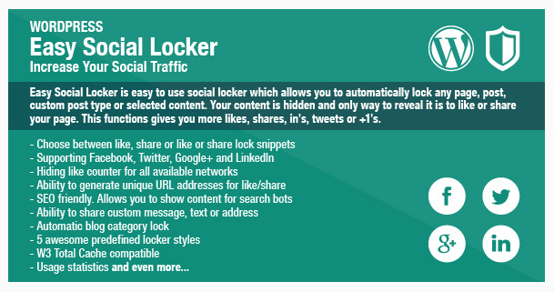 Easy Social Locker